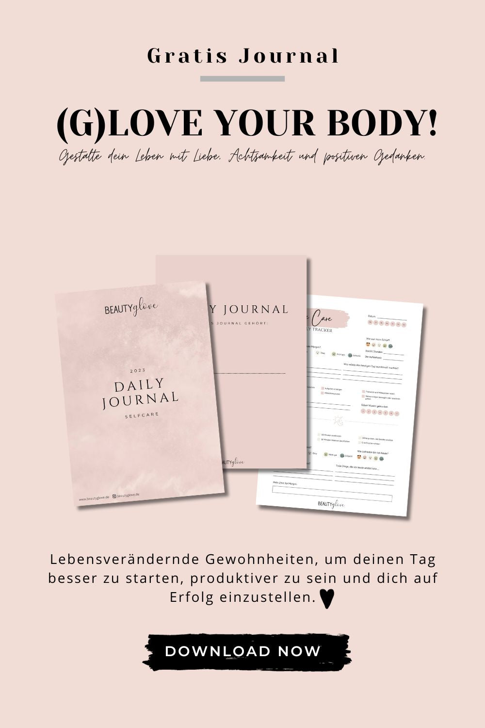 Kostenloses Beautyglove Tagesjournal - Digital
