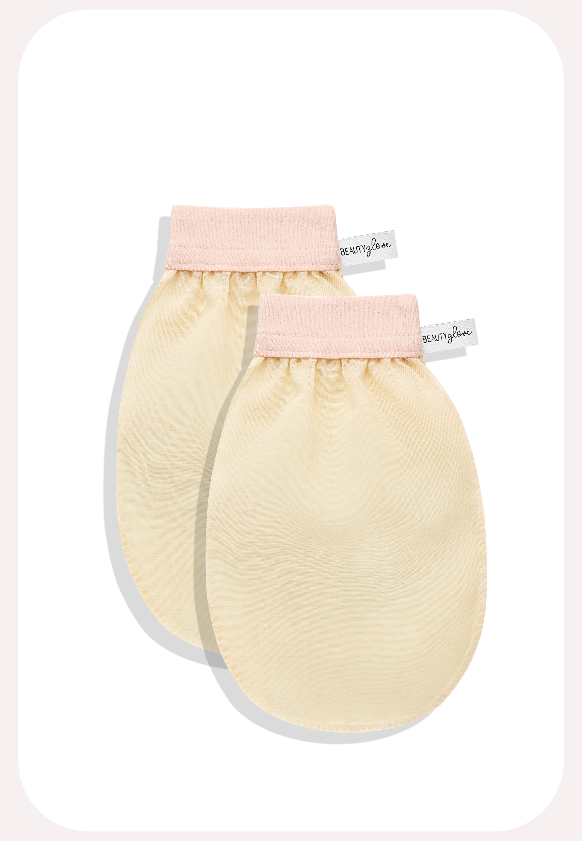 Bundle BEAUTYglove BODY – gants exfoliants en soie turque naturelle.